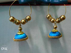 Hand made silk thread jewellery jimik kammal and