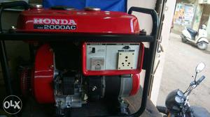 Honda Generator good conditions starting petrol