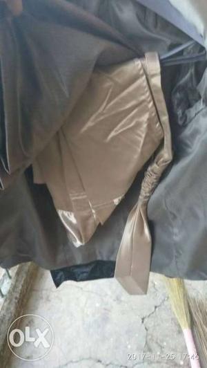 Men's Gray Leather Suit Jacket