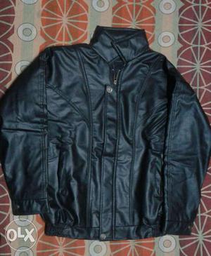 New men leather jacket (size XL)