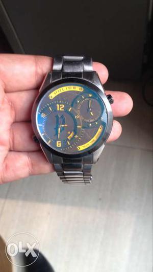 POLICE Branded wrist watch just like new for sale purchase