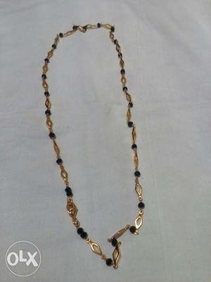Pearl gold chain