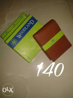 Puma & woodland Leather Bi-fold Wallet...
