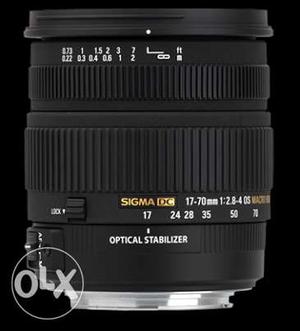Sigma mm f2.8-4 for Nikon