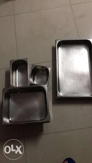 Steel Gn Pan container all sizes range 500 to 