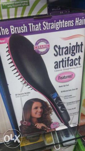 Straight Artifact Fast Hair Straightener Box