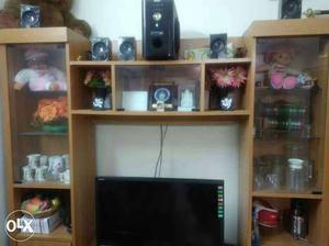 This is readymade wooden showcase,4years old,very