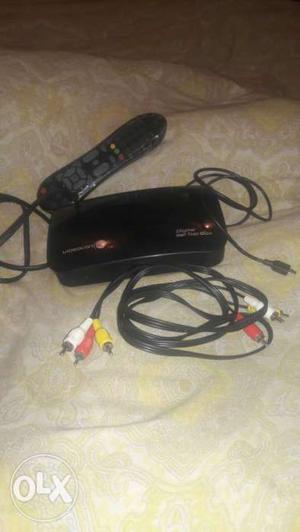 Vibeocon dish data cable and cable set top box