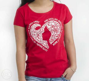 Want To Sell 100% Cotton women Tees