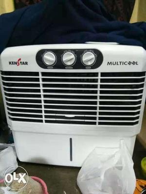 White And Black Kenstar Air Cooler