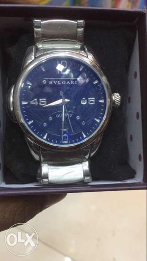 Wrist watch for men bvlgari brand unused