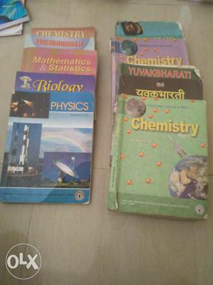 11th and 12th science textbooks and JEE solution