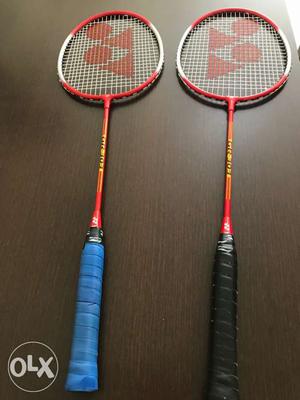 2 yonex GR-303 badminton racquets for sale. Great