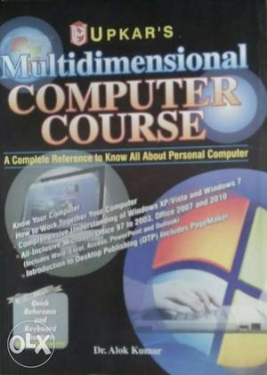 A complete computer course book with everything