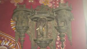 Antique rajvada elephant 370 year size 2.50by Sava be pure