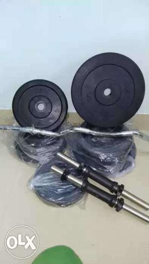 Black Adjustable Dumbell Set 26kg