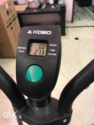 Black Kobo Digital Fitness cross trainer