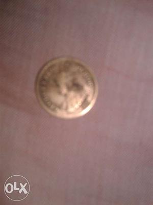 British Indian coin  bronze coin