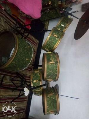 Green Drum Set