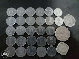 I have 30 indain old coins 10 paise. 30 years old.