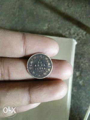 One Anna Indian Coins 