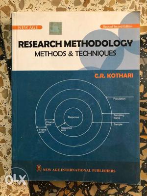 Research Methodology Methods & Techniques Book
