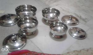 Stainless steel bowls with lid-4 pretty bowls for