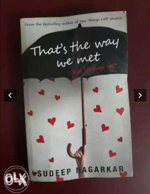 That's The Way We Meet By Sudeep Nagarkar Book