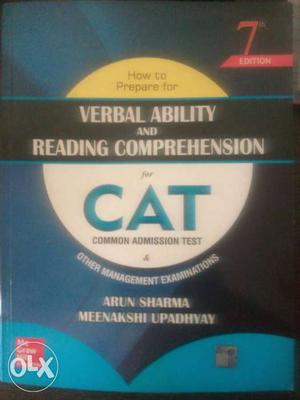 Verbal Ability And Reading Comprehension Book for CAT