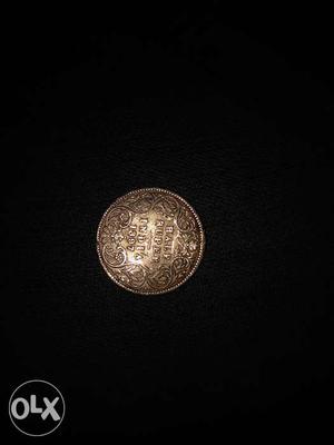  half rupee silver(100%) coin 350mg