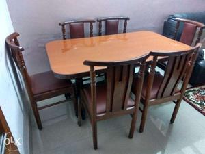 6 seater dining table (sheesham) for sale