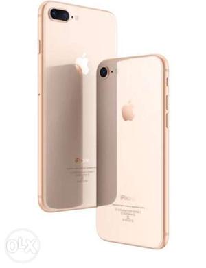 8 plus rose gold in brand new condition 25 days