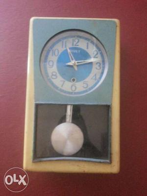 An antique RIVEX pendulum clock. In good &