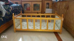Baby wooden bed in good condition...