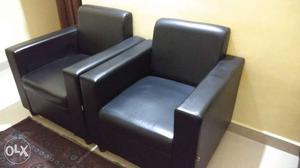 Black SOFA set 3+2 and wardrobe)(4 step)