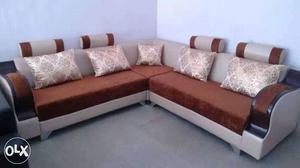 Brand new L shape sofa available at very