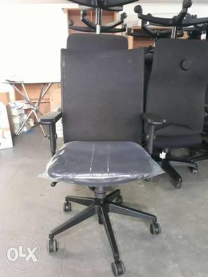 Euro office chairs with brand new adjustable arm