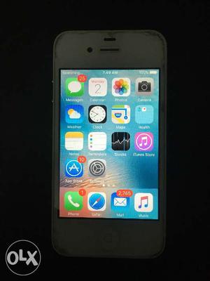 IPhone 4s 16gb made in California No crack or