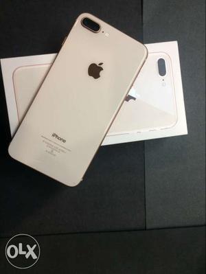 Iphone 8plus, 64 gb, gold with warranty