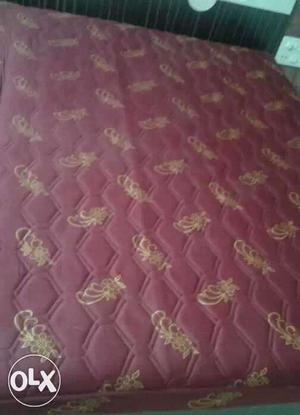 Maroon And Brown Bed Mattress