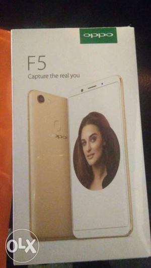 Oppo mobile F5 4gp ram seald box with bill