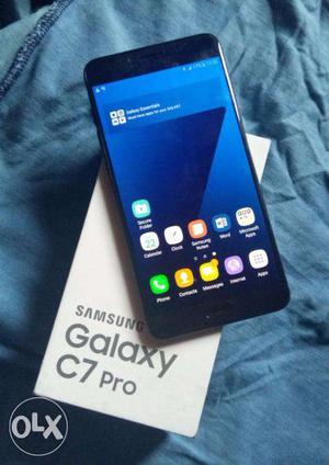 Samsung C7 Pro (Navy Blue, 64 GB,4 GB RAM) 4 days old,