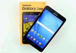 Samsung J Max, 4g, Tablet, 4 Month Old, Bill, Box
