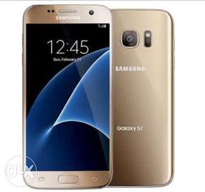 Samsung S7 full condition gold colour