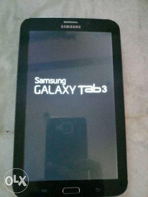 Samsung Tab 3 black colour with charger urgent