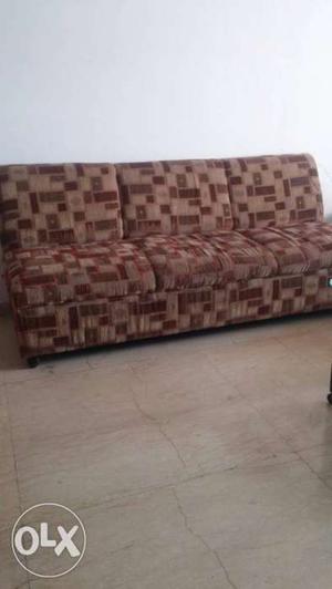 Two seater and three seater sofa for sale 