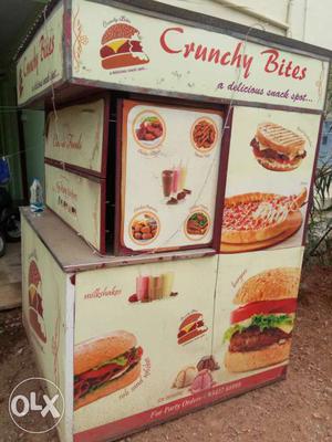 Steel Cabinet for Pizza Stall Shop