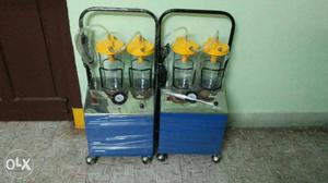 1/4 hp motor suction machine with 2lits pvc