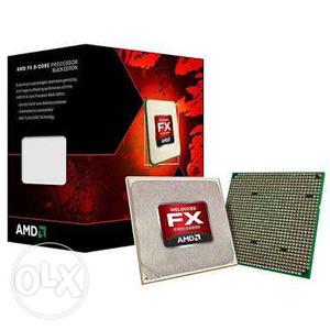 AMD FX processor with heatsink.