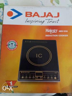 Bajaj induction cooktop with free cookpan. brand